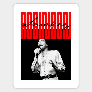 Smokey Robinson -- Aesthetic Fan Art Design Magnet